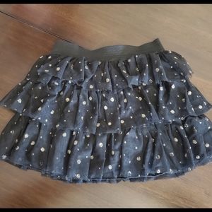 Girls Black Skirt Small